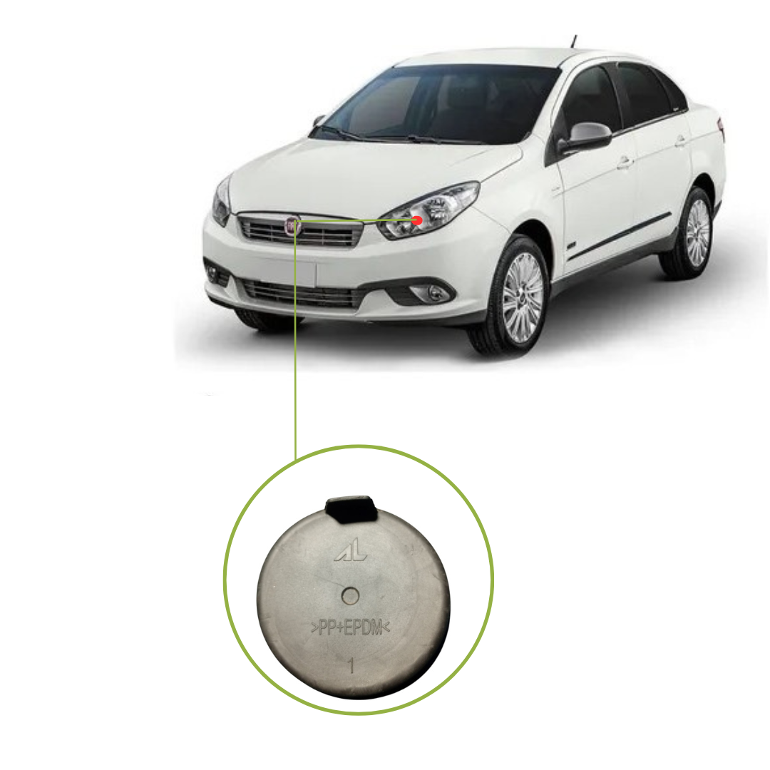 Tampa Vedação Farol Fiat Grand Siena 2012 - 2016 Original