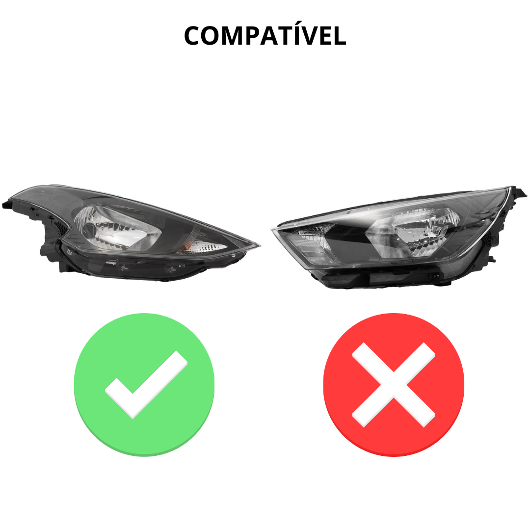 Tampa de vedação do farol Hyundai HB20 2020 2021 2022 original