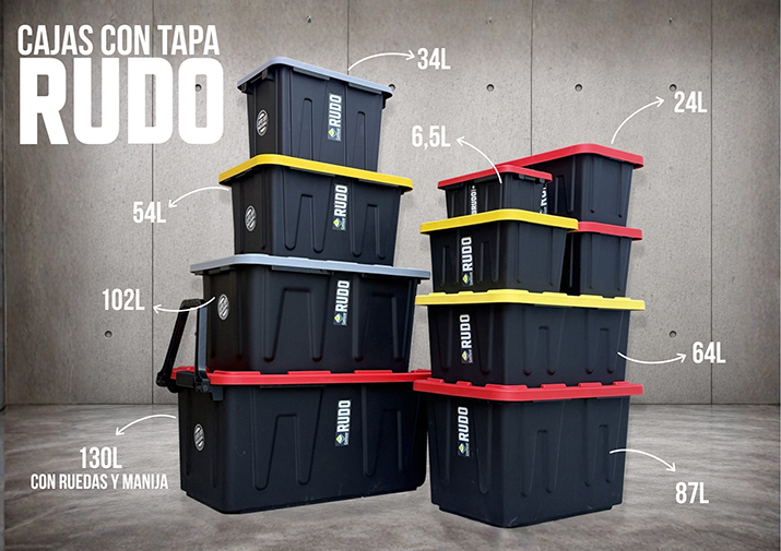 Cajas Rudo para uso profesional