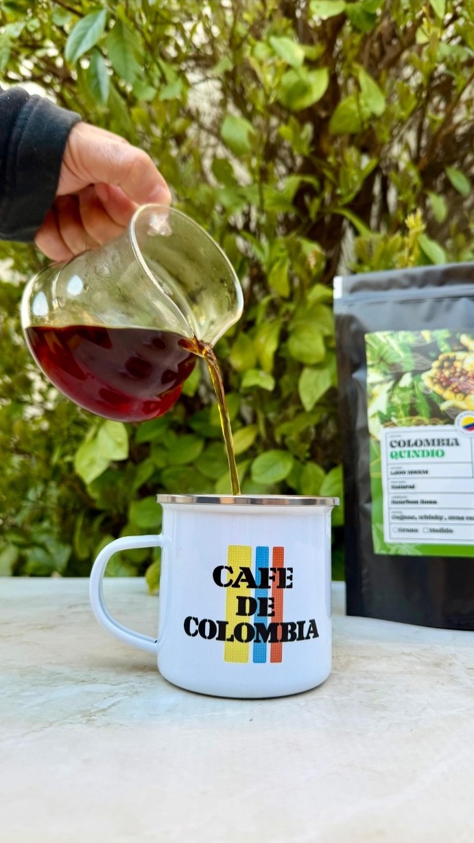 Café Tintico servido en taza