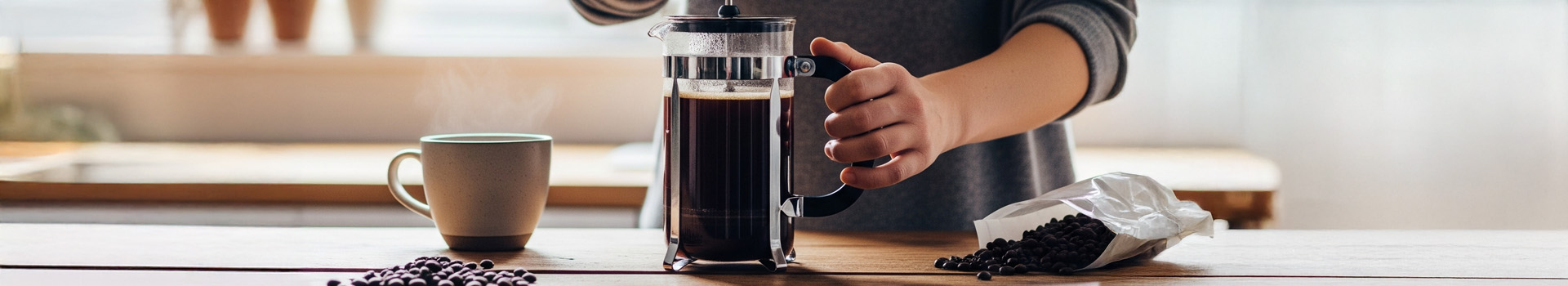 Como usar la cafetera francesa