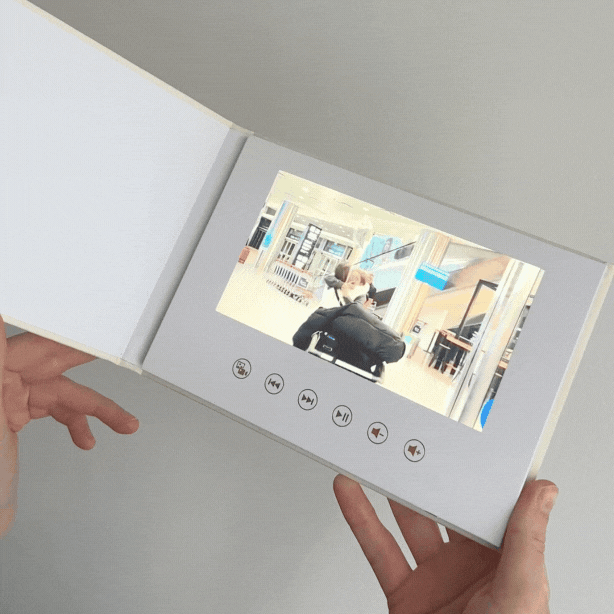 Videolibro Memories reproduciendo fotos y videos