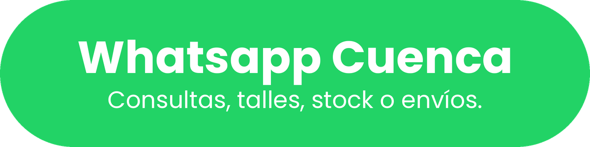 WhatsApp Cuenca - Consultas, talles, stock o envíos