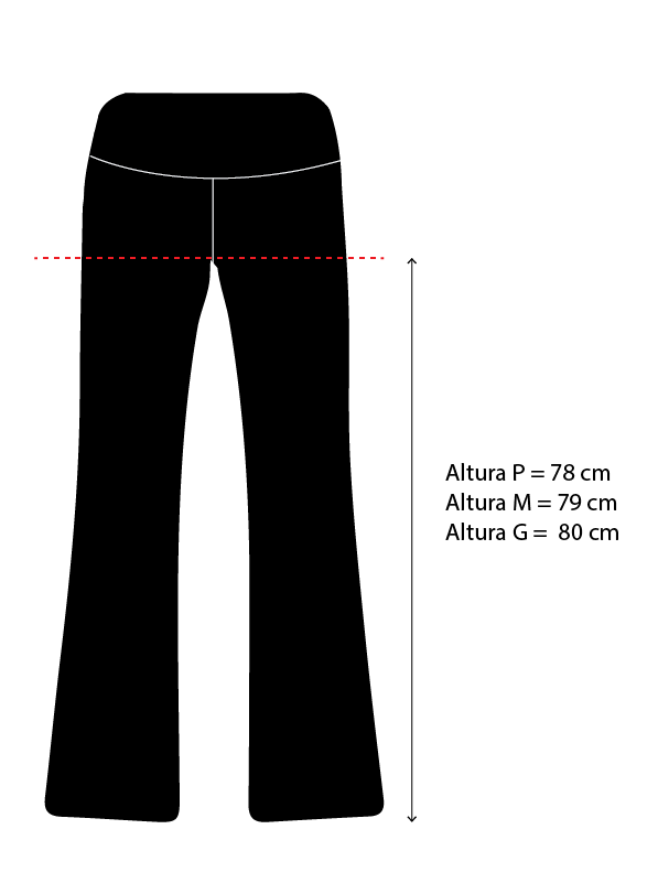 Entreperna Calça Flare