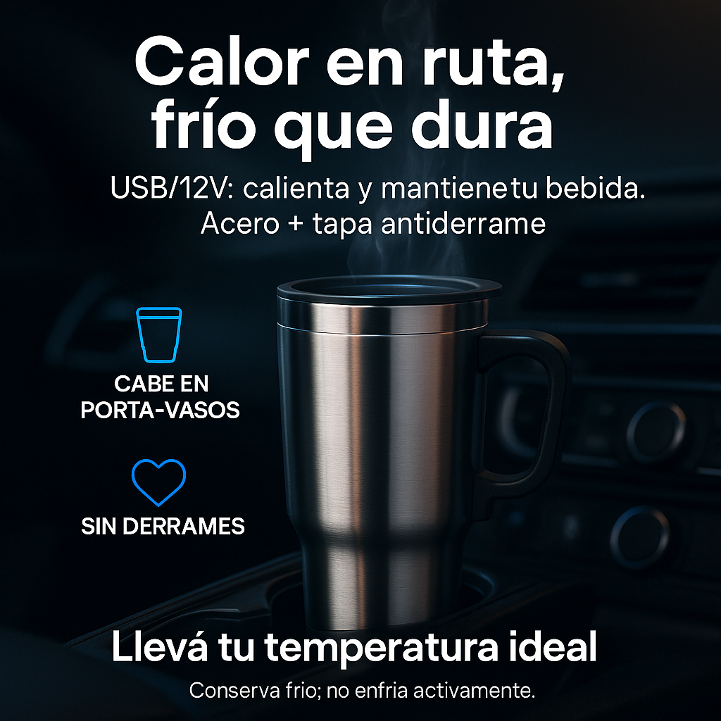 Tapa segura y porta-vasos