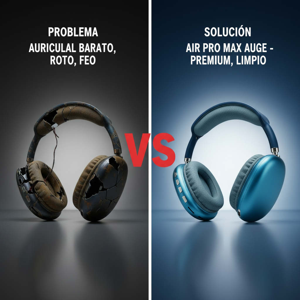 Comparativa Air Pro Max vs auriculares comunes
