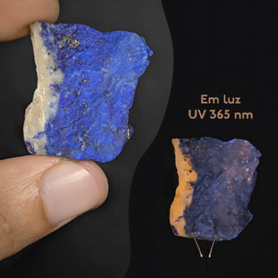 Peça de lápis-lazúli da G Minerais
