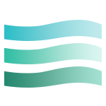 Azul a verde