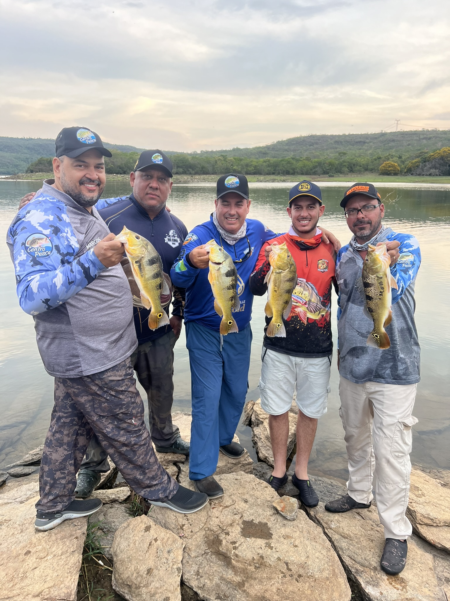Grupo promocional Pesca com Coração de Pescador