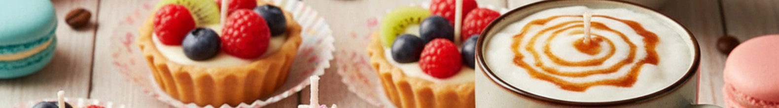 Banner da categoria Velas Aromáticas - Gourmet 