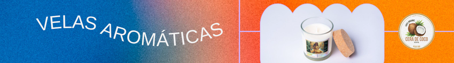 Banner da categoria Velas