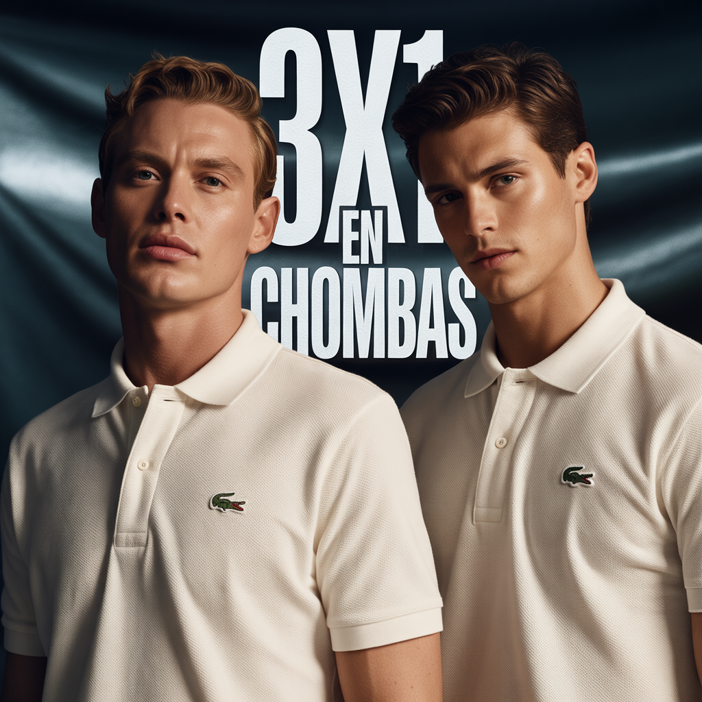 Chomba Lacoste — detalles de terminación