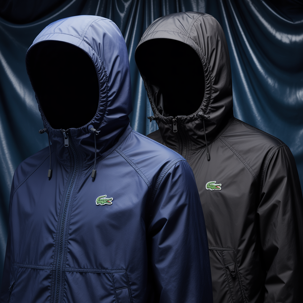 Campera Rompevientos Lacoste 2X1 — combo de 2 colores