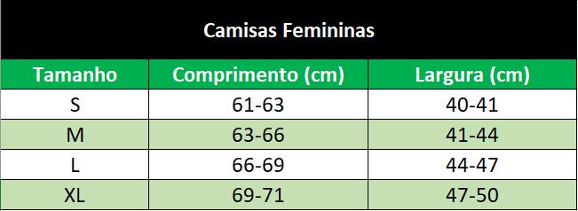 Camisas femininas