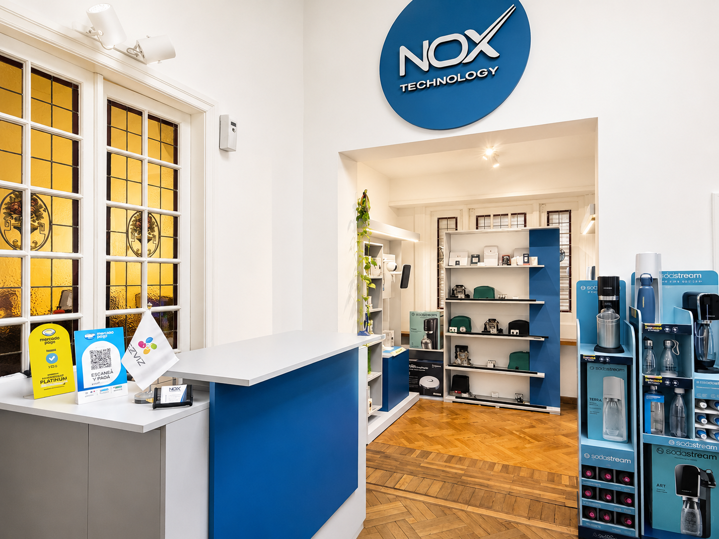 Showroom NOX Technology — Villa Urquiza, Buenos Aires