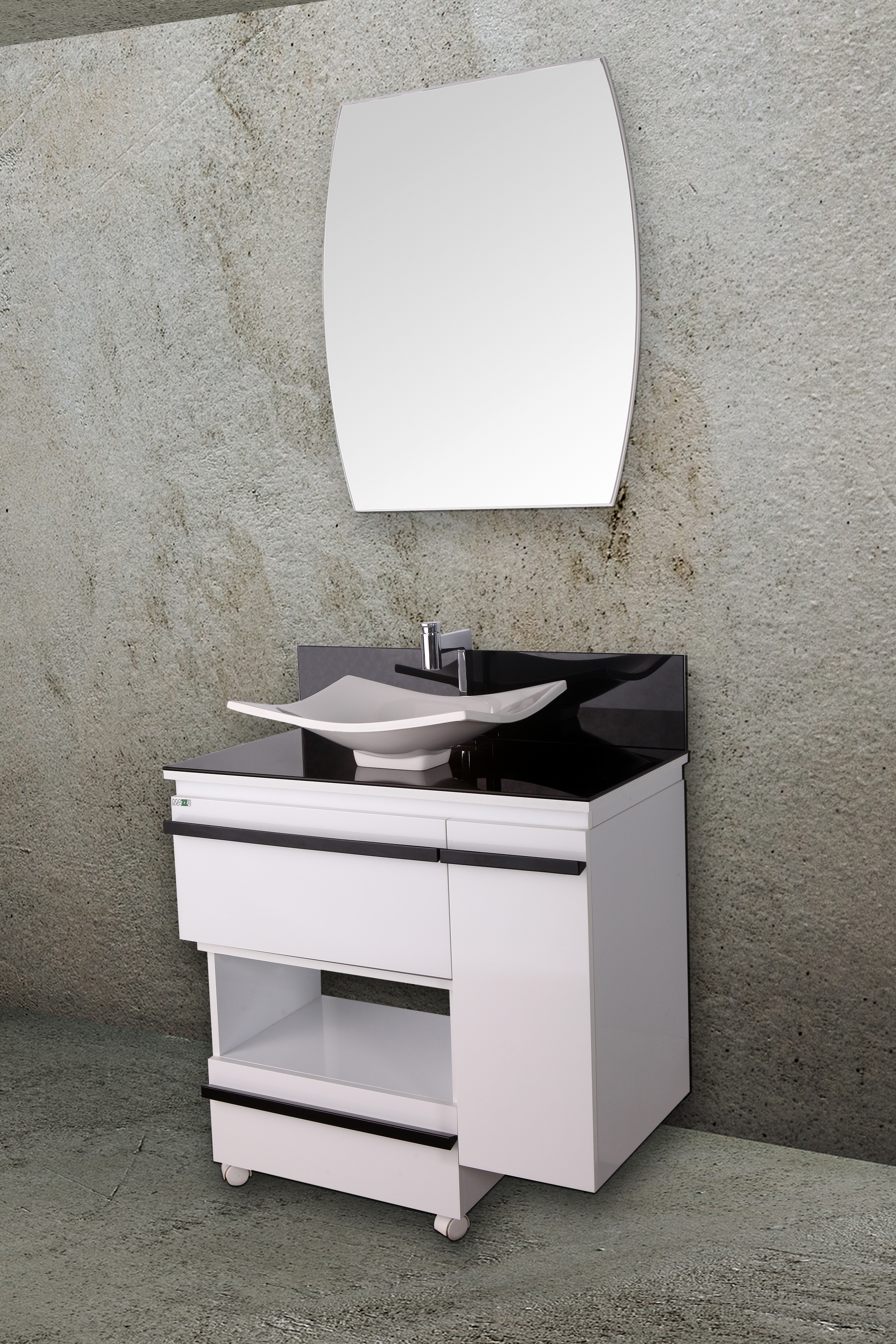 gabinete para banheiro elle mazzu moveis