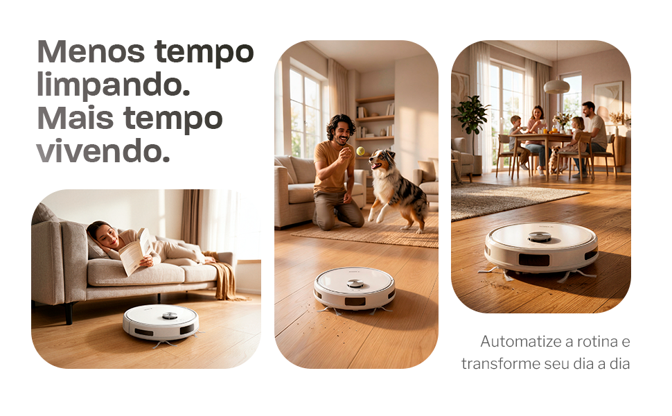 Velds V50 limpando a casa