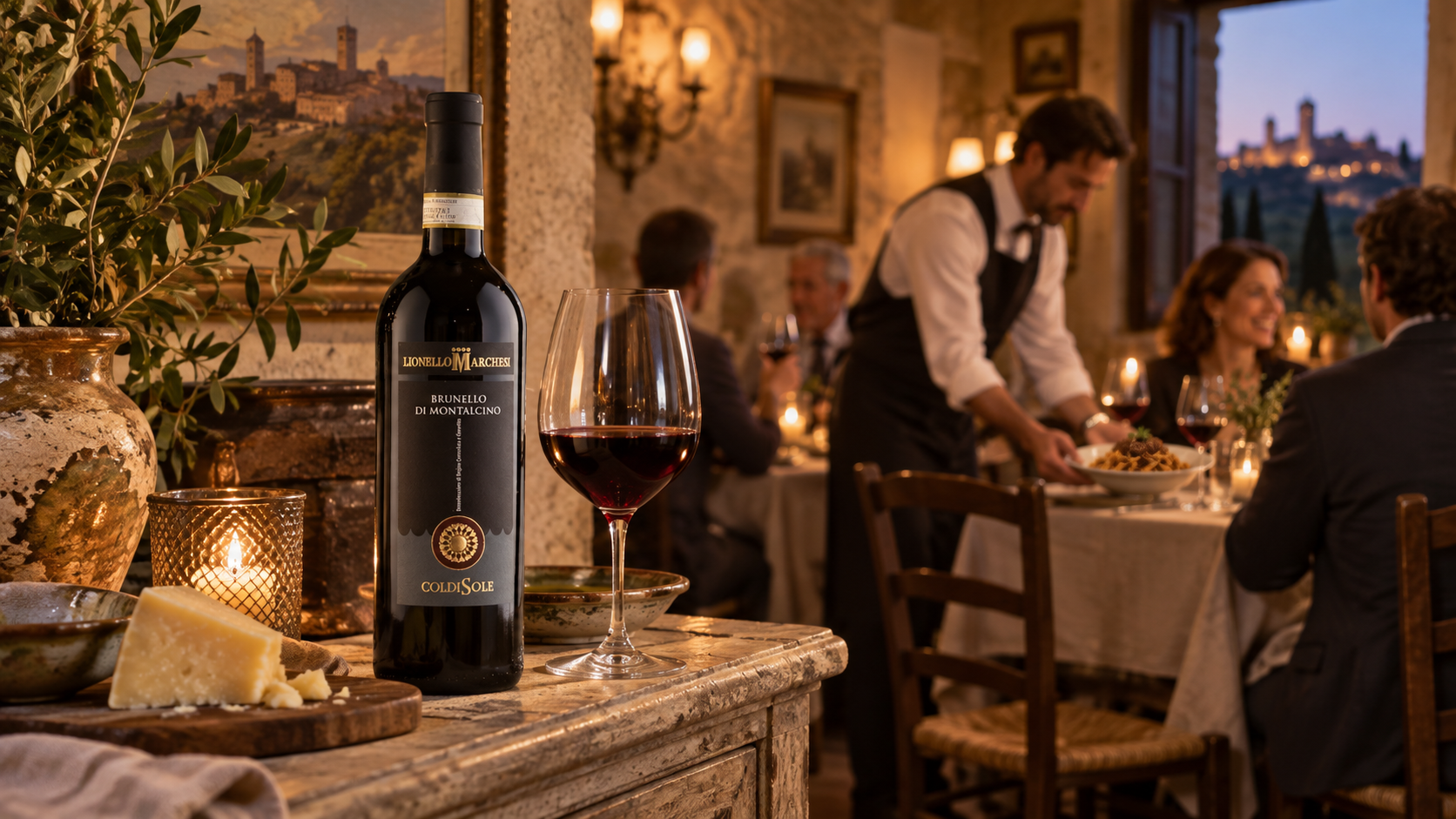 editorial de harmoniza&ccedil;&atilde;o do Brunello com cordeiro, ragu e queijos curados