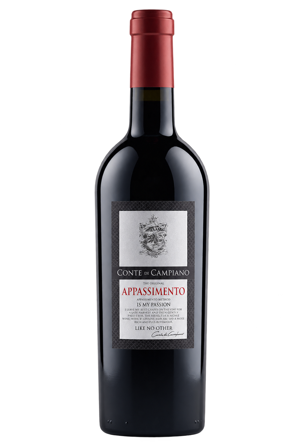 garrafa recortada do Negroamaro Passito, sem fundo, PNG 1024 por 1536