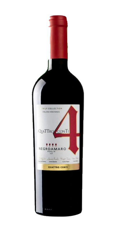 Garrafa de Negroamaro Puglia IGT
