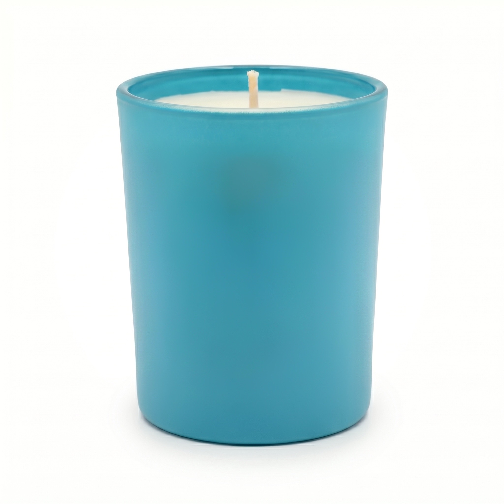 Vela azul aquário