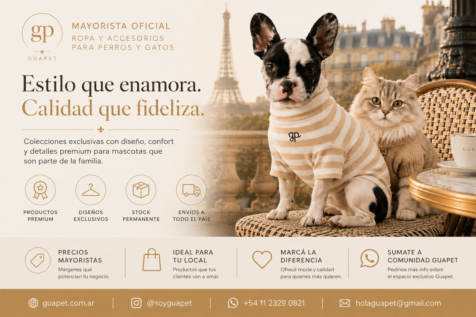 Compras mayoristas Guapet