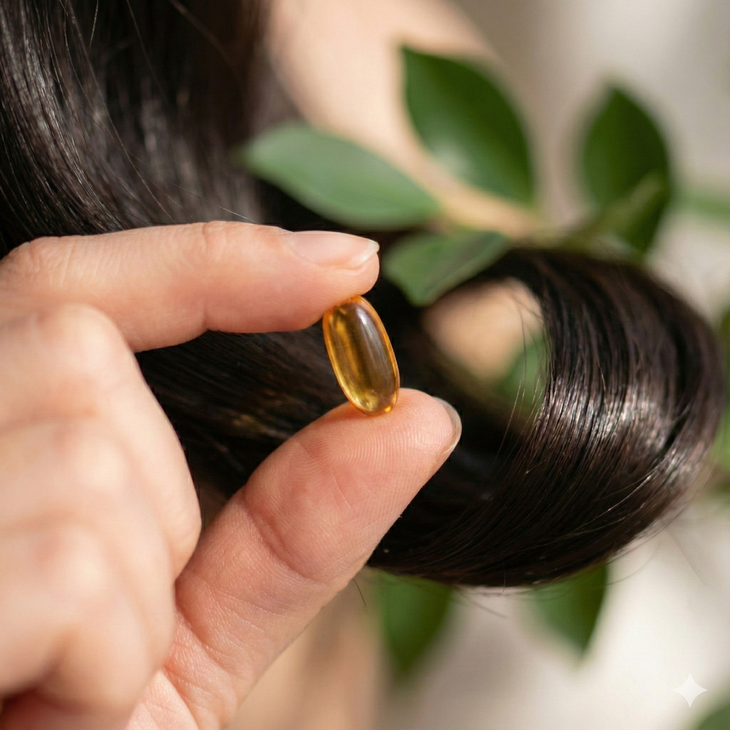 Biotina para fortalecimento dos fios