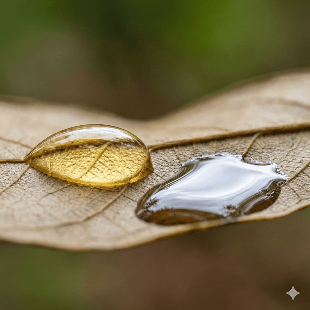 Óleo de Monoi e silicones condicionantes