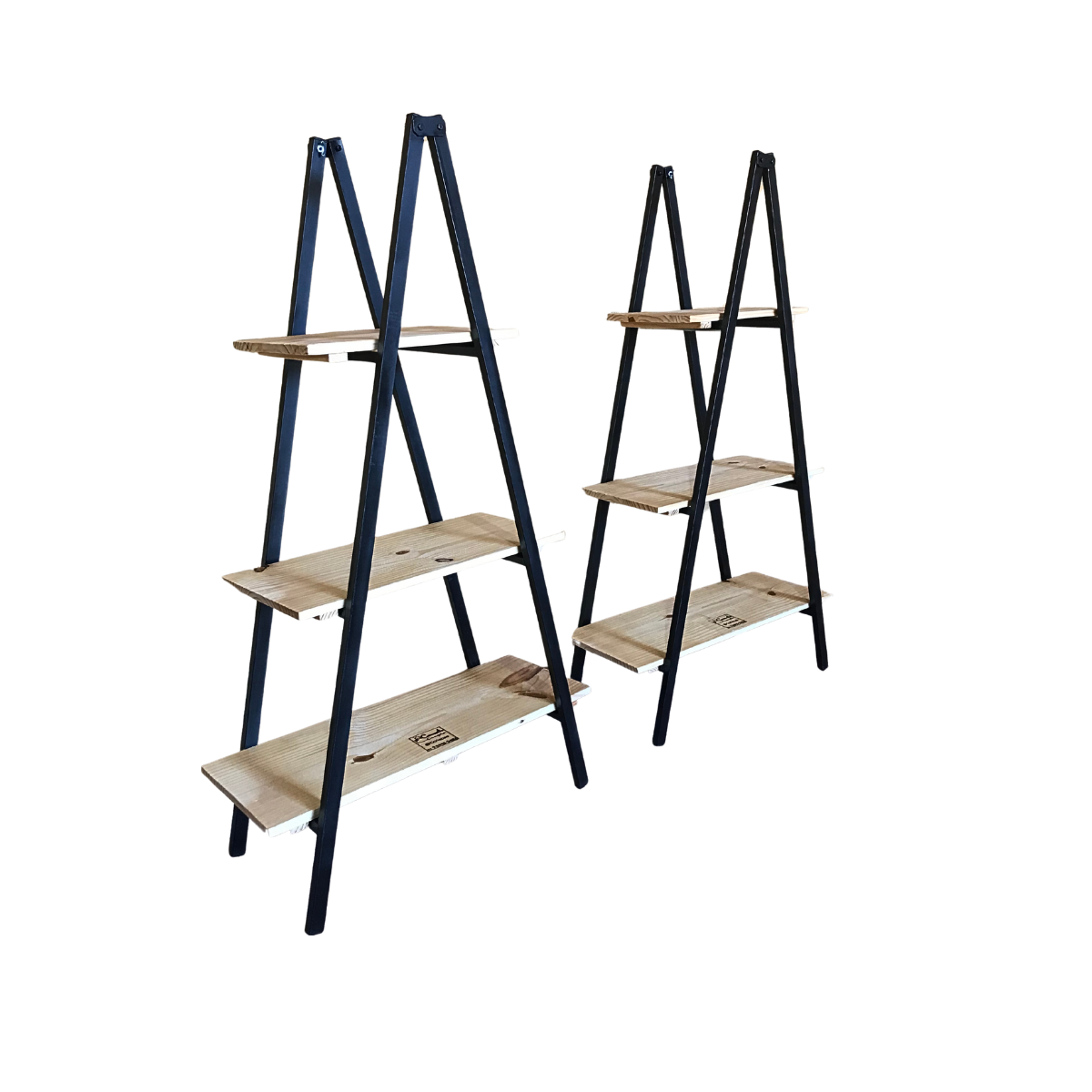 Par de Prateleira Tipo Escada