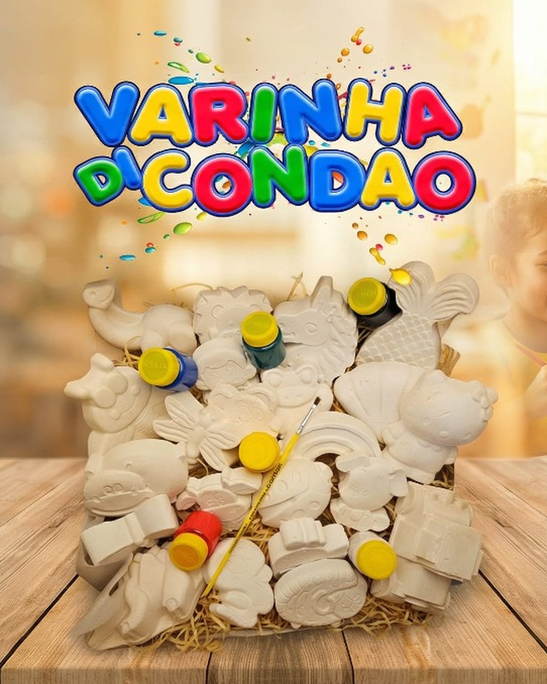 Varinha Di Condão  - Kits de Pintura em Gesso