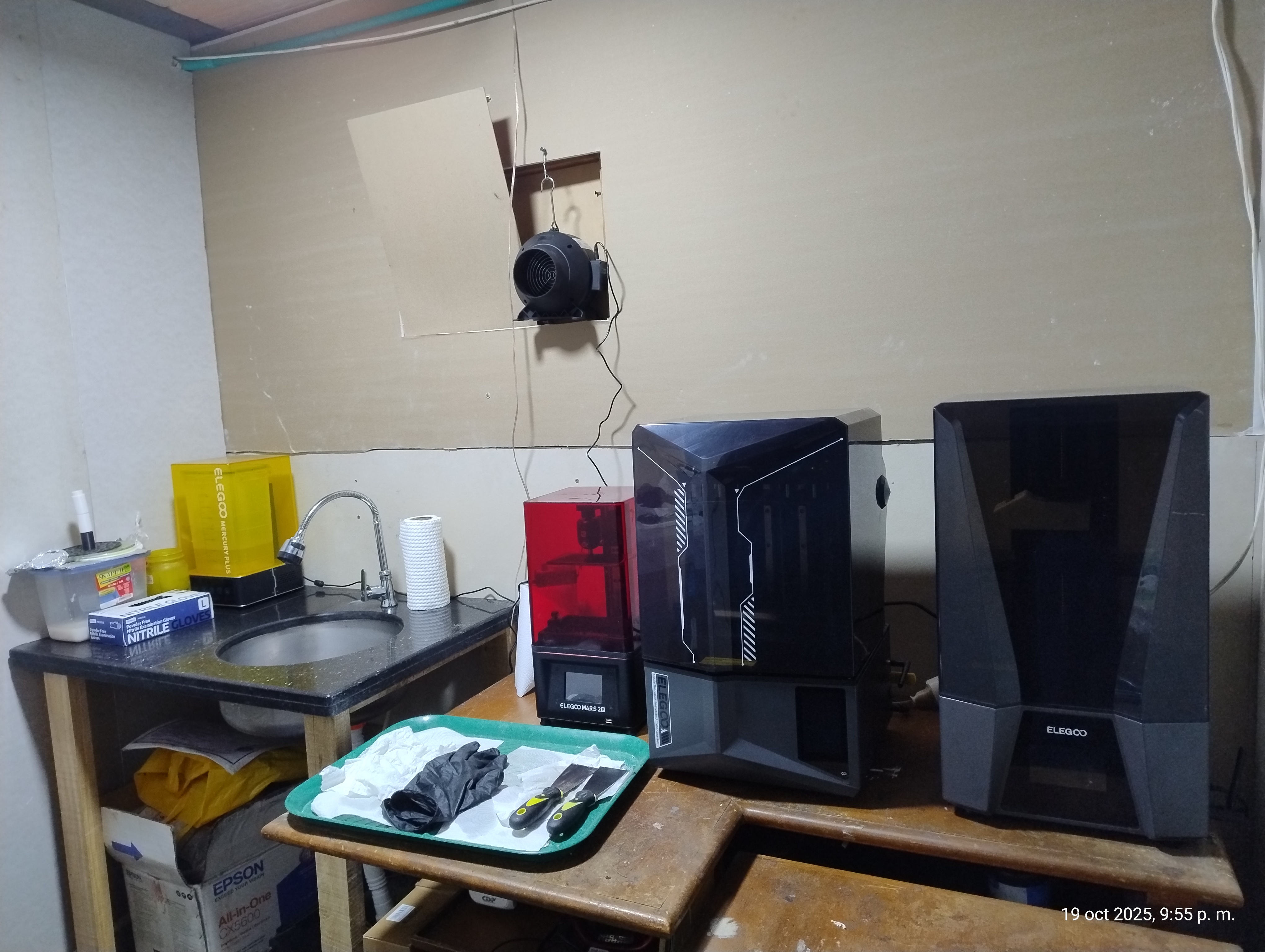 Impresoras de resina