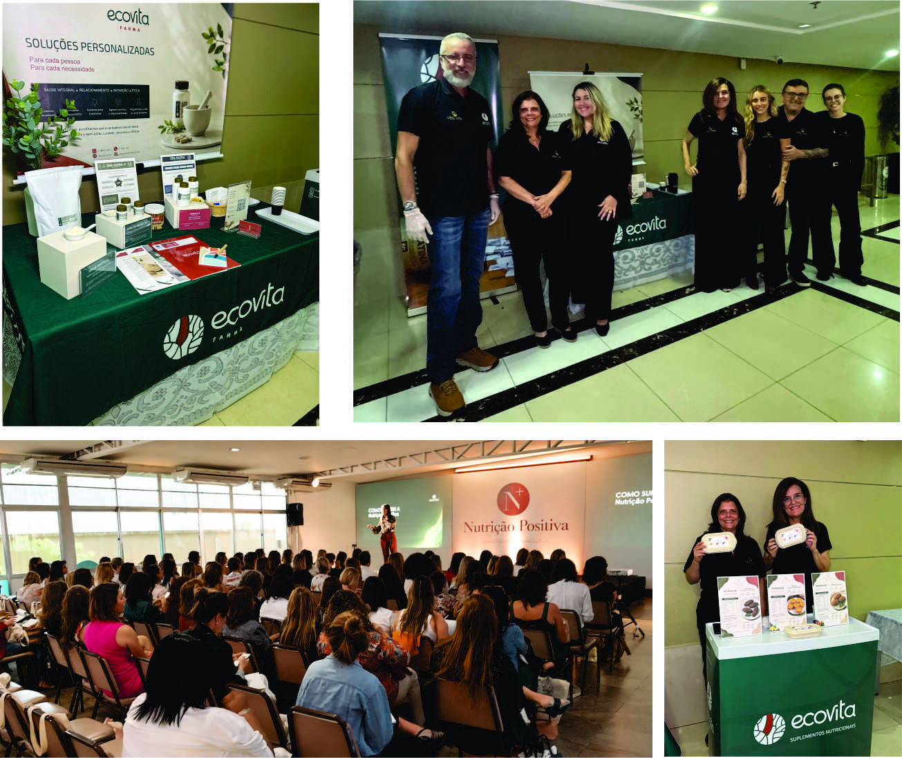 Evento de nutrição com a participação da EcoVita.