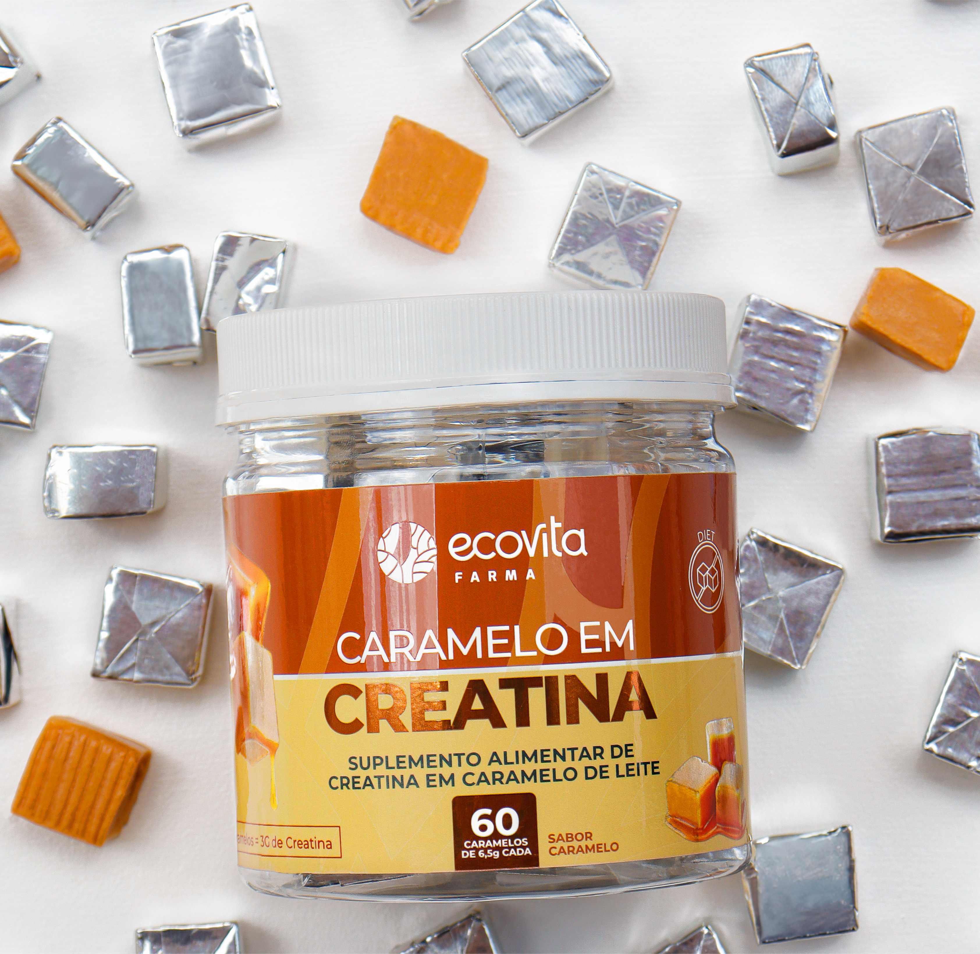 Como usar o Caramelo de Creatina EcoVita