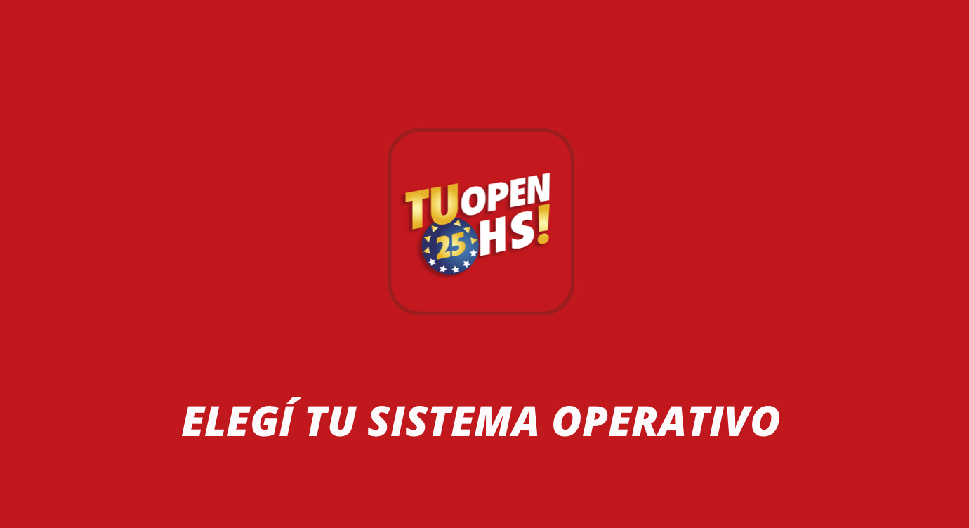 Elegí tu sistema operativo