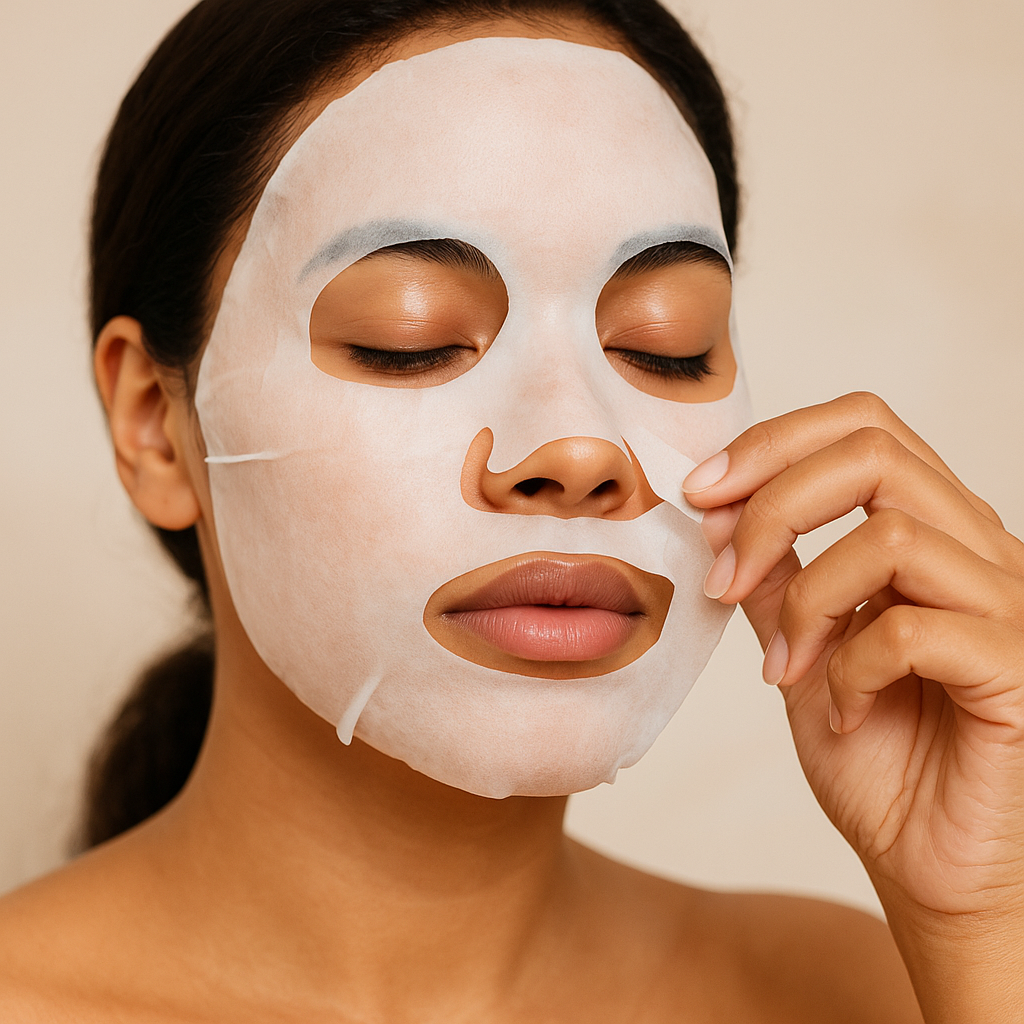 Aplicar mascarilla en el rostro