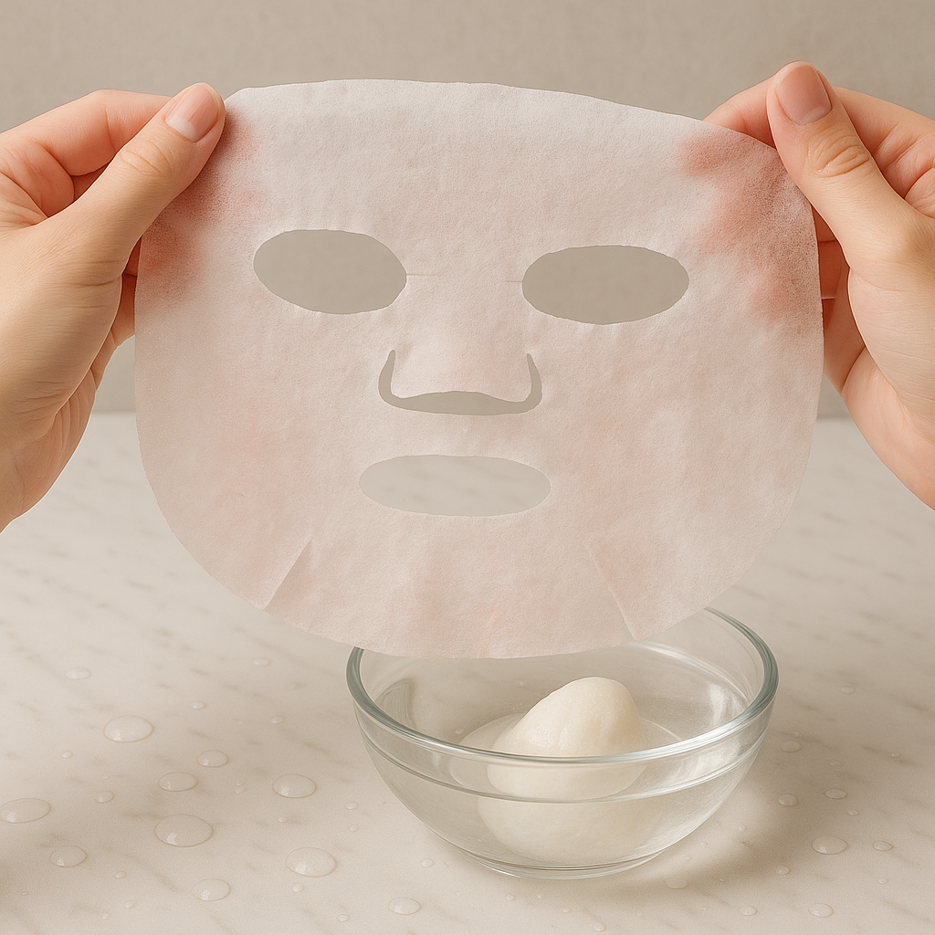 Expandir mascarilla de papel