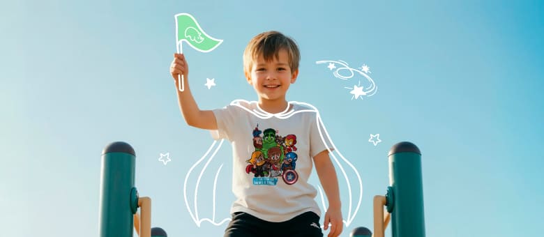 Banner Nossa Missão - Tipo Raro Kids
