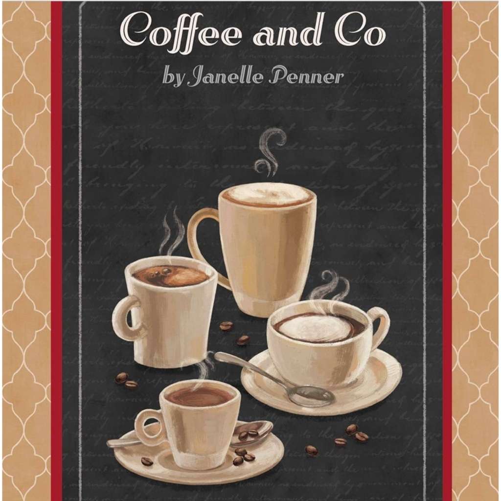 Colección de telas Coffee and Co 100% algodón para patchwork