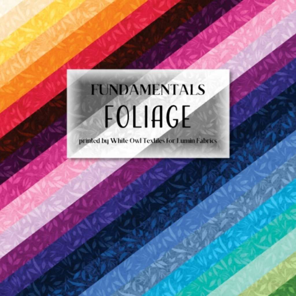 Colección de telas Foliage 100% algodón para patchwork