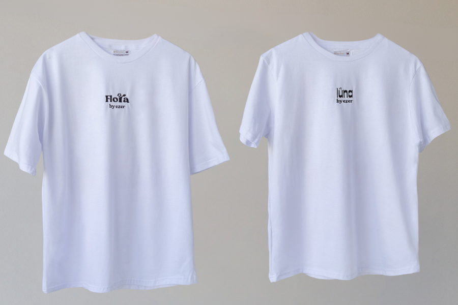 Comparación entre remera Regular Fit y Oversized Fit by ezer