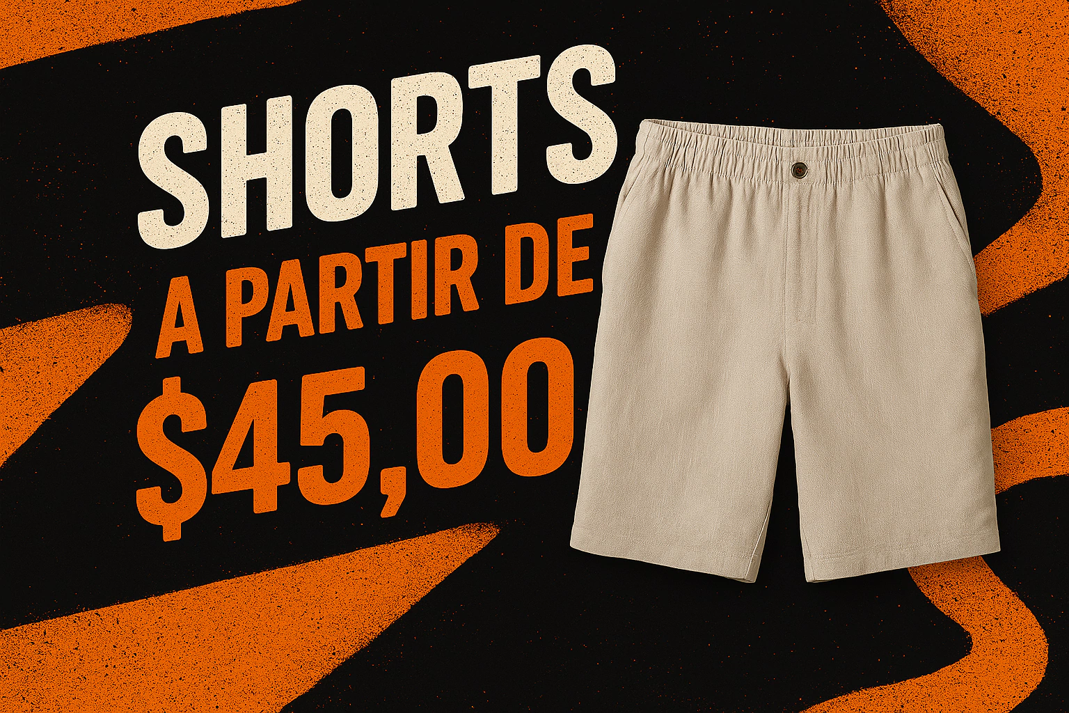 Banner da categoria Shorts