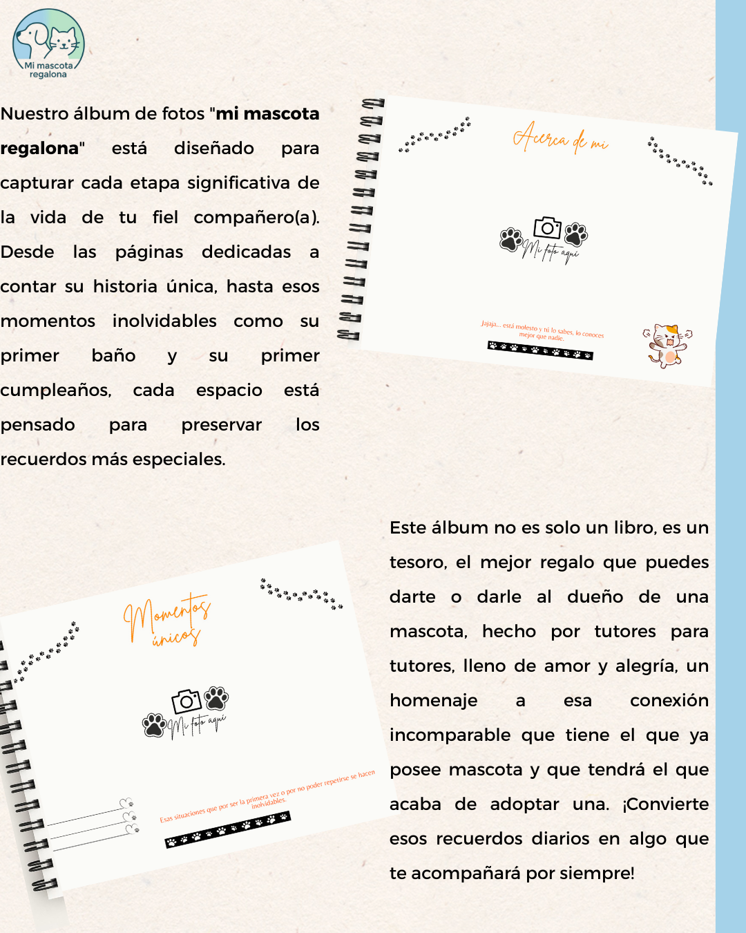 descripcion de album