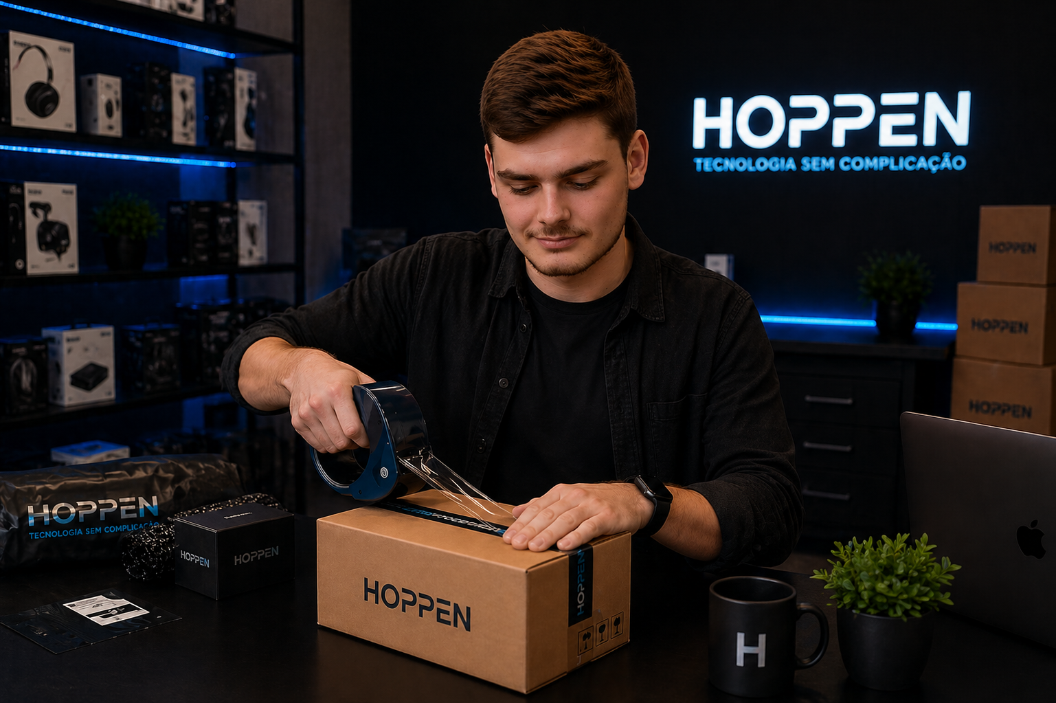 Bastidores da operação da Hoppen em Passo Fundo