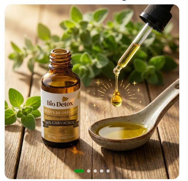 Aceite de Orégano BioDetox 91% Carvacrol 50ml
