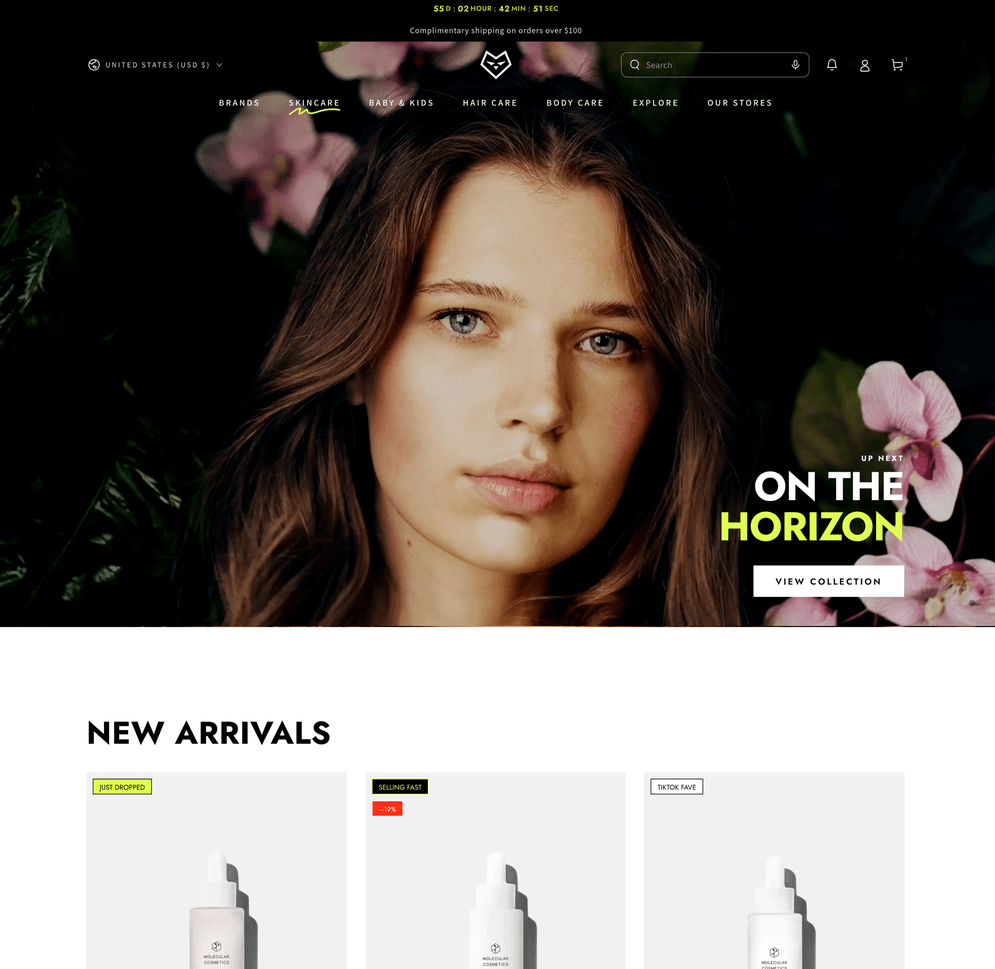Be Yours - Tema Shopify
