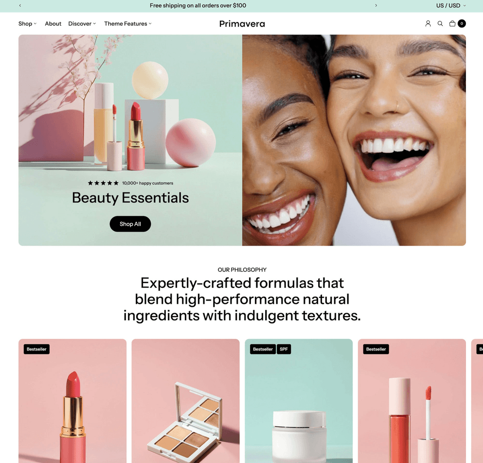 Gloss - Tema Shopify
