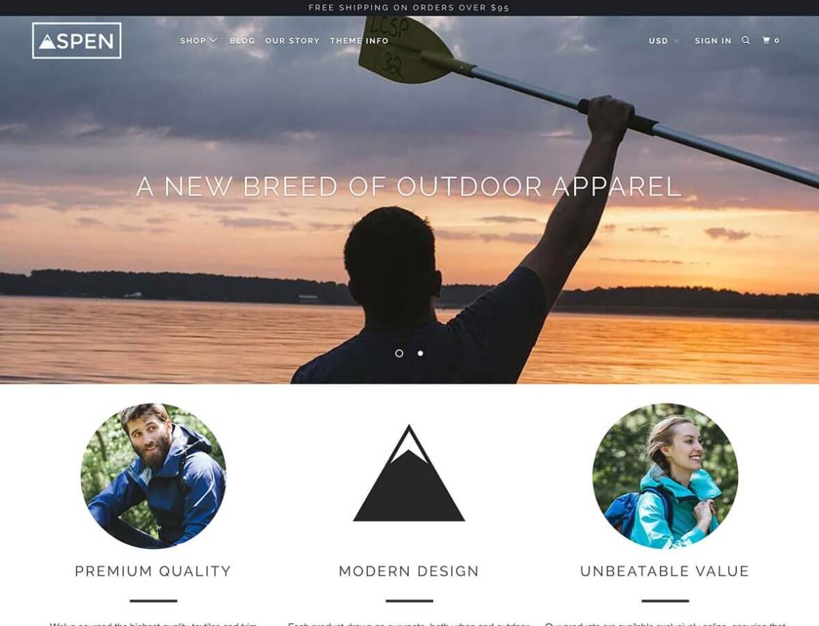 Modern Gentleman tema para Shopify de moda masculina elegante e sofisticada