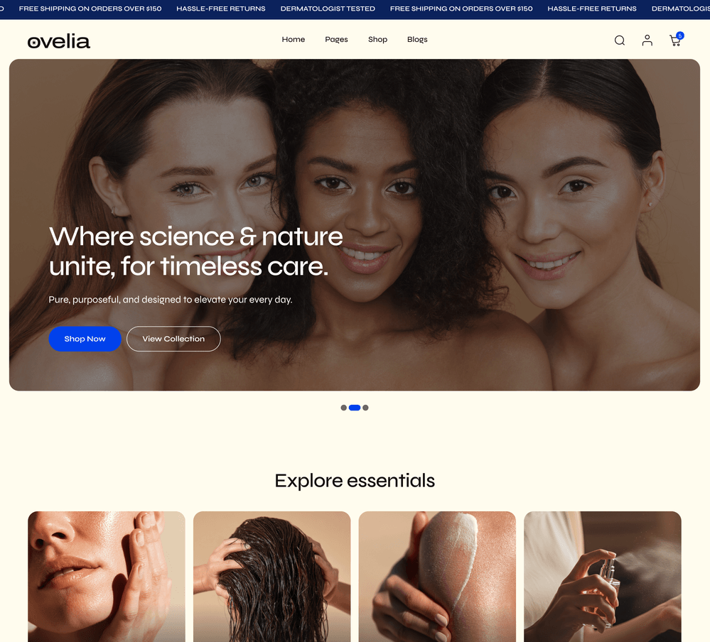 Ovelia - Tema Shopify