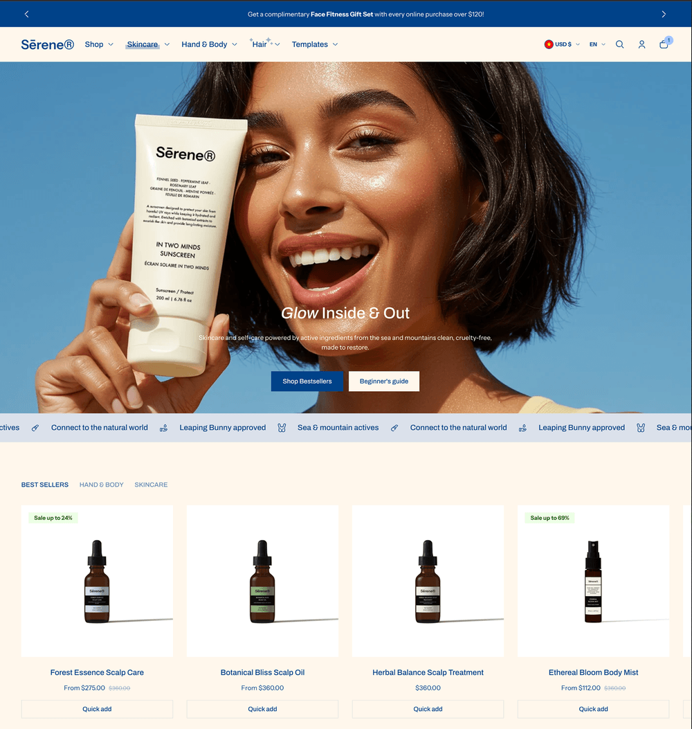 Shine - Tema Shopify
