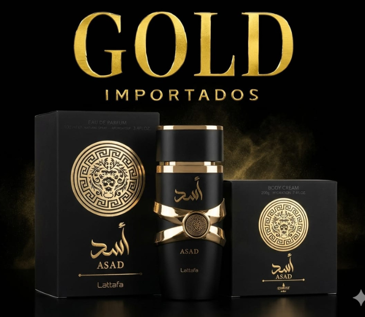 Kit Perfume Asad 100 ML + Pasta Hidratante Corporal 200 ML